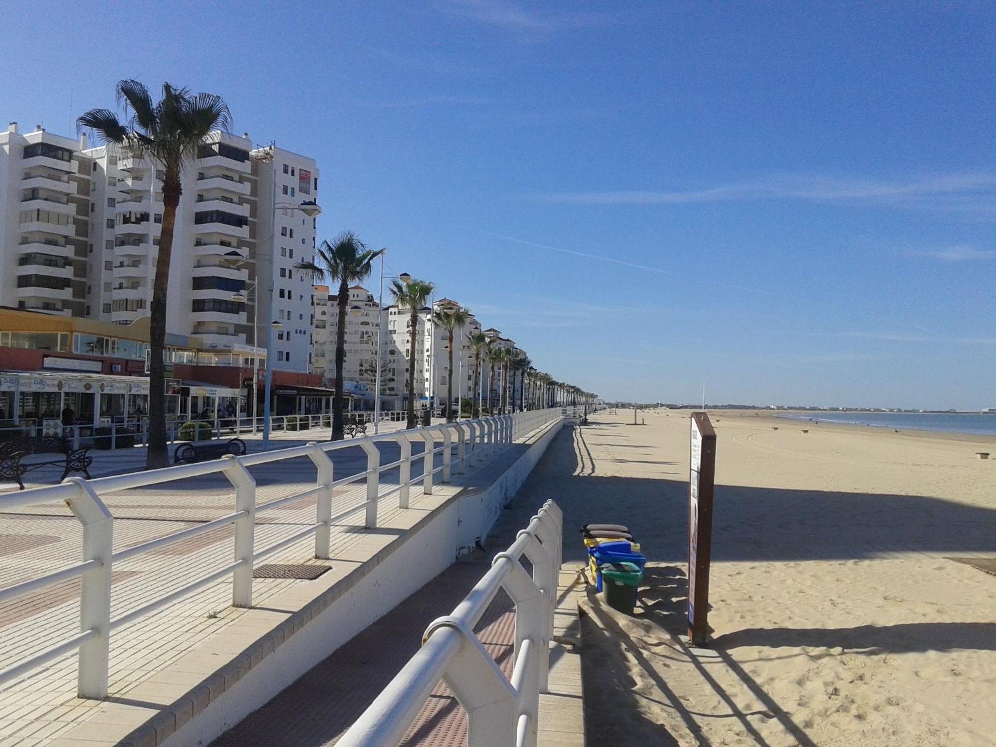 אל פוארטו דה סנטה מריה Apartamento Primera Linea De Playa Valdelagrana מראה חיצוני תמונה